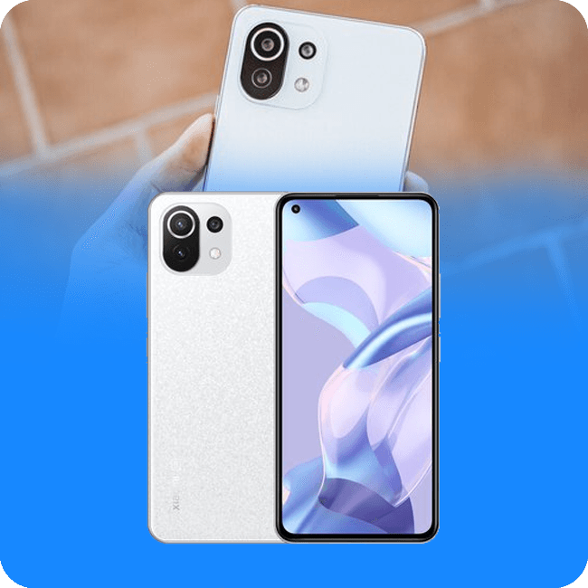 Celular Xiaomi 11 Lite 5G 8GB 256GB Color Blanco