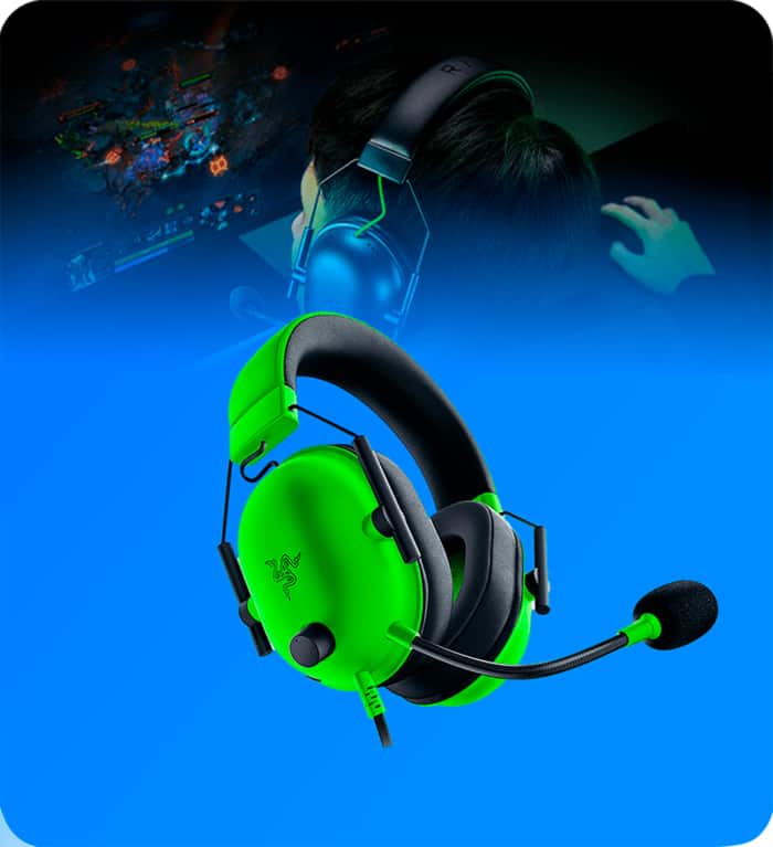 Headset Gaming Razer Blackshark V2 X-Wired Color Verde RZ04-03240600-R3U1