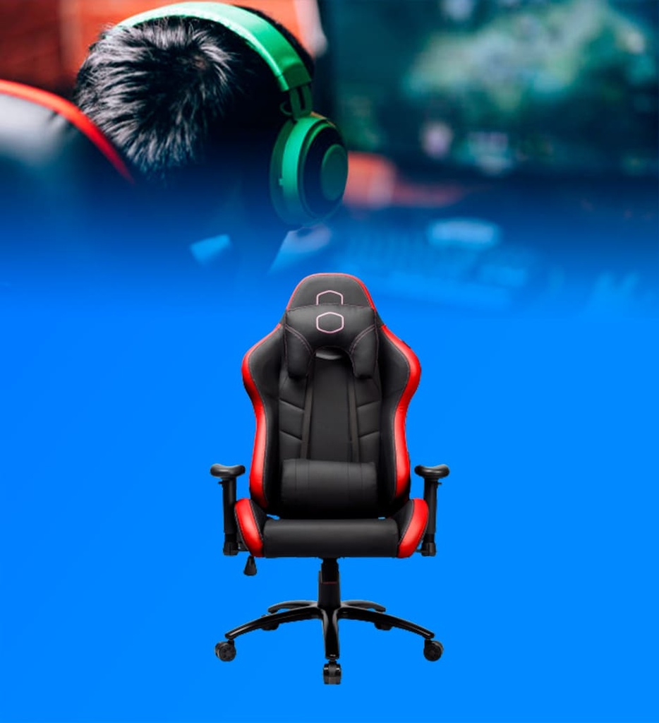 Silla Gamer Cooler Master Caliber R2 Color Rojo CMI-GCR2C-2019R