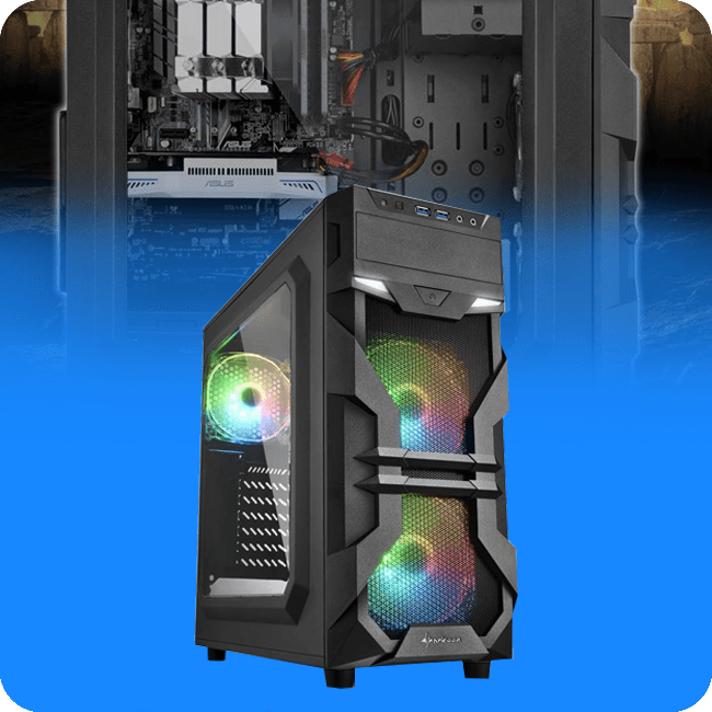 Case Sharkoon Gamer VG7-W RGB ATX 4044951026869