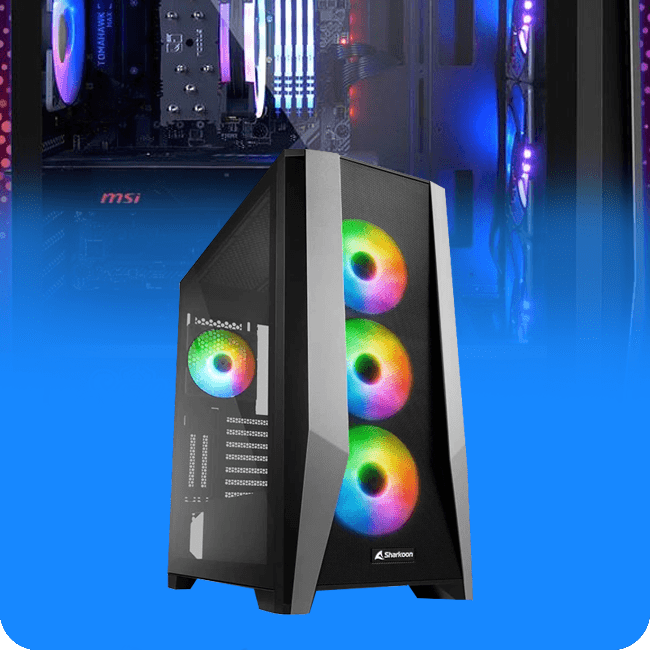 Case Sharkoon TG7M RGB ATX 4044951035069