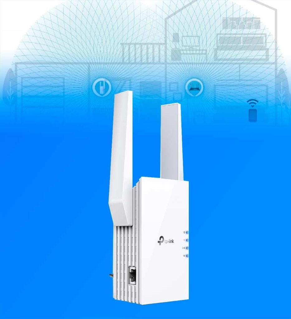 Amplificador De Señal Tp Link Ax1800 Wi-Fi Re605X