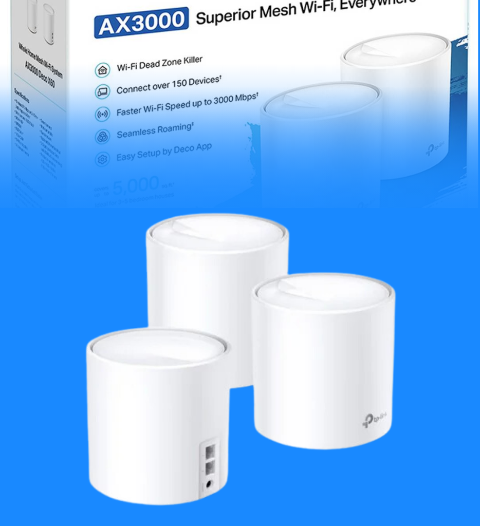 Sistema Wifi Tp Link Home Mesh Ax3000 Deco X60 3 Pack
