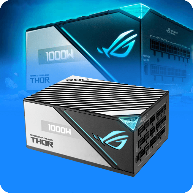 Fuente De Poder Asus 1000W ROG-THOR-1000P2-Gaming