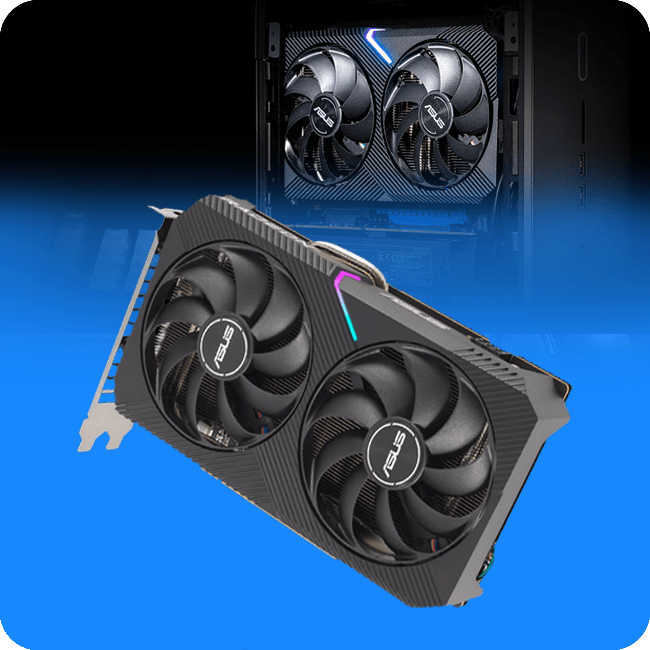 Tarjeta De Video Asus Dual RX6500XT-O4G