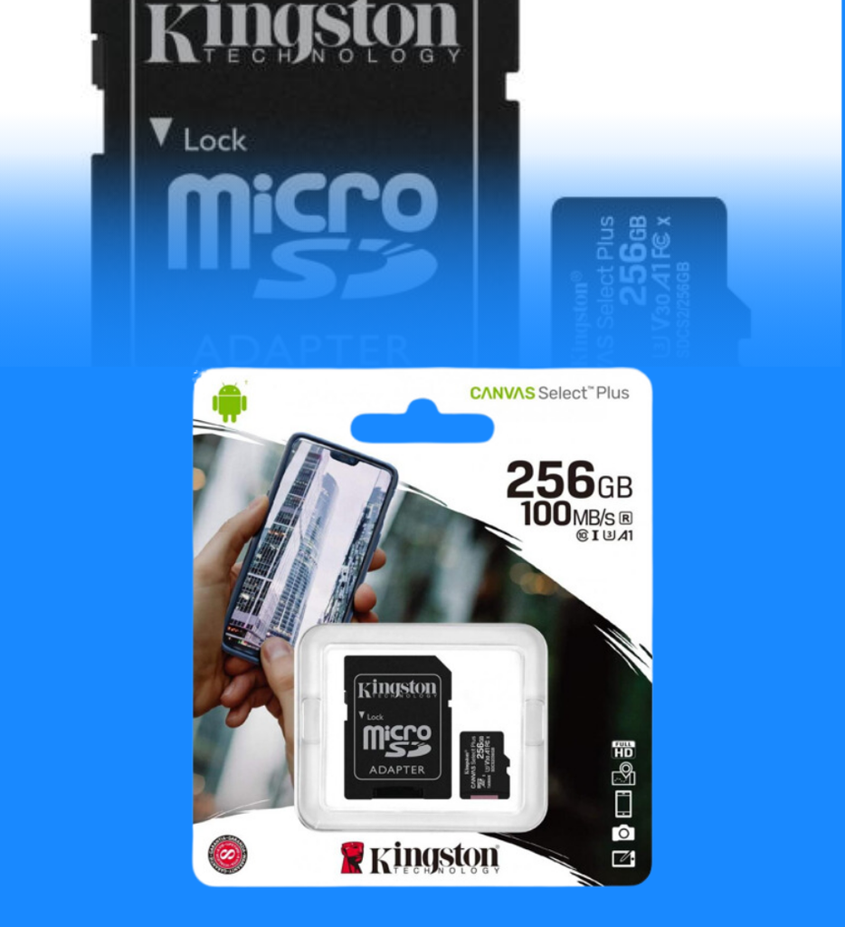 Memoria Micro SD 256GB Canvas Select Kingston SDCS2/256GB