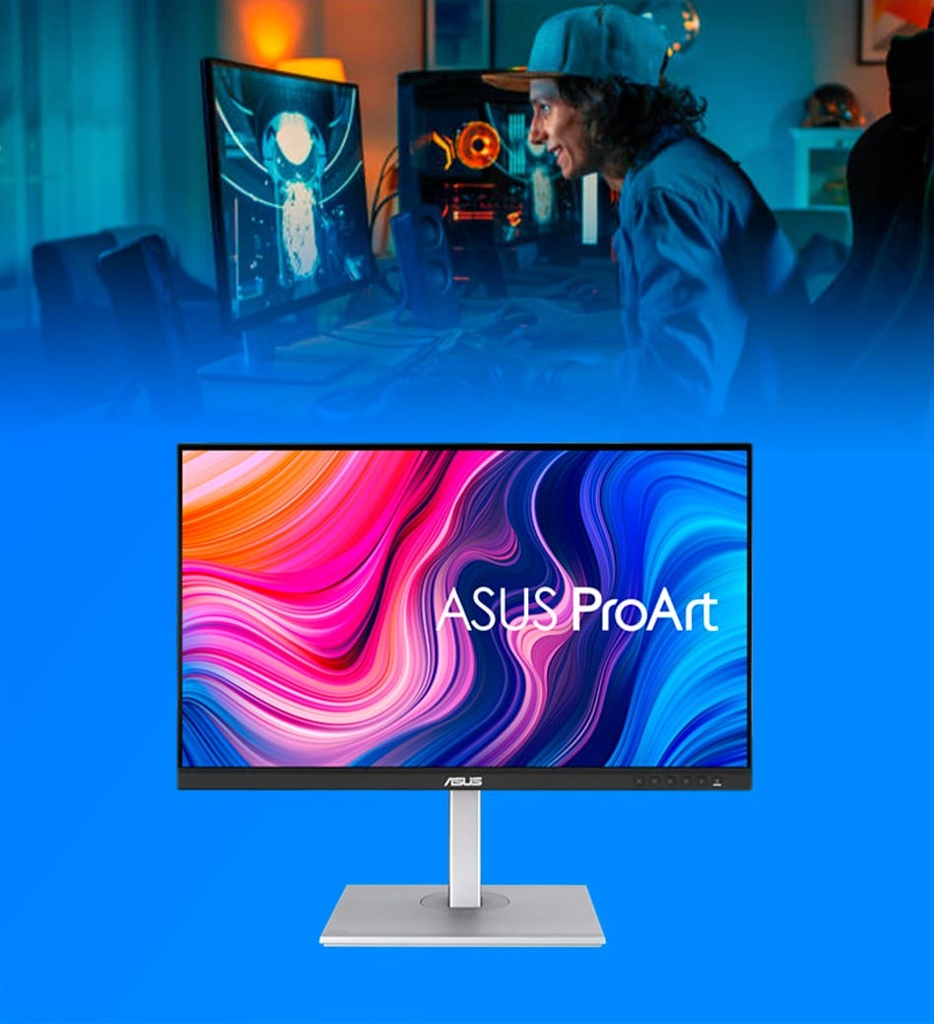 Monitor 27" Asus PA279CV Ips 3840x2160 60Hz 5Ms USB-C Hdmi Display Port Adaptive Sync