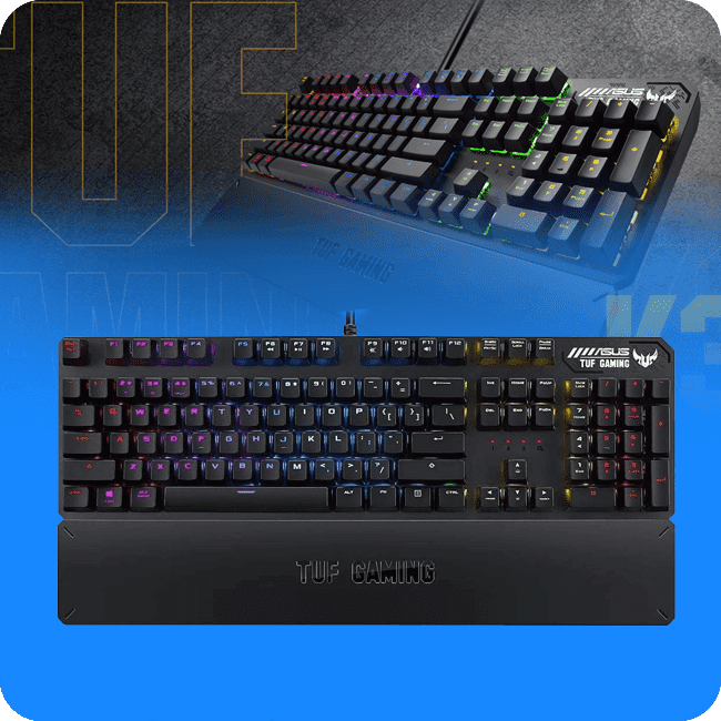 Teclado Asus RA05 TUF Gaming K3 90MP01Q0-BKUA00