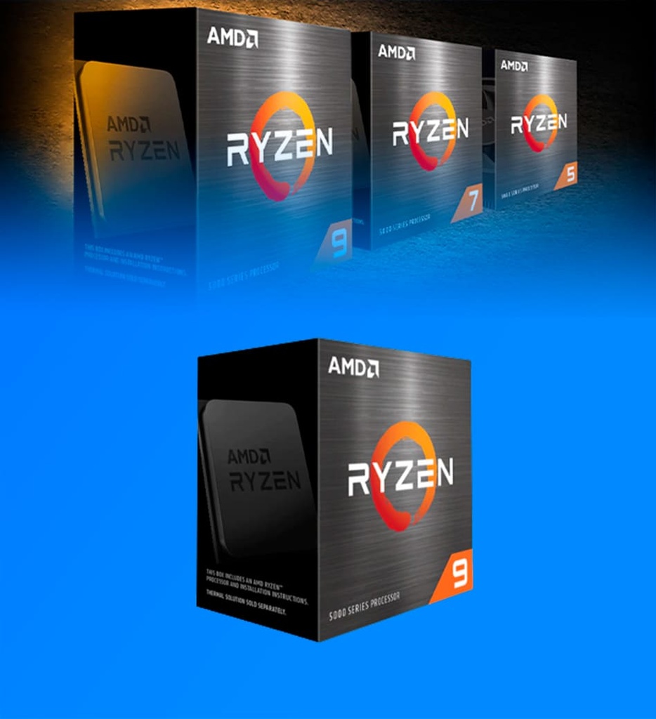 Procesador AMD Ryzen 9 5900X 4Th 3.7 Ghz 12N AM4 100-100000061WOF