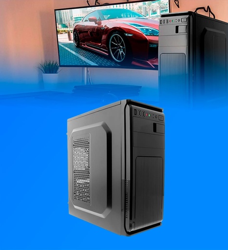 Case Xtech XTQ-209 ATX 600W Torre Color Negro