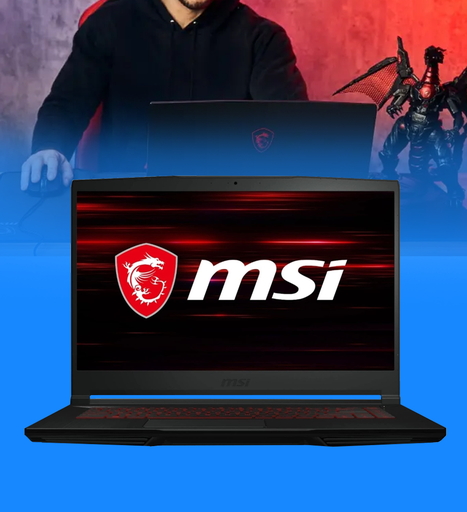 Laptop MSI GF35 Thin 10SCXR-222 GAMING Core I5-10300H 2.5GHz 256GB SSD 8GB RAM 15.6" 1920x1080 BT WIN10