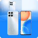 Celular Honor X8 6GB+128GB Color Plateado Titanio