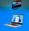 Laptop Acer Ryzen A3 R5-3500U 15" HD 8GB RAM DDR4 256GB SSD W11 H Color Plateado