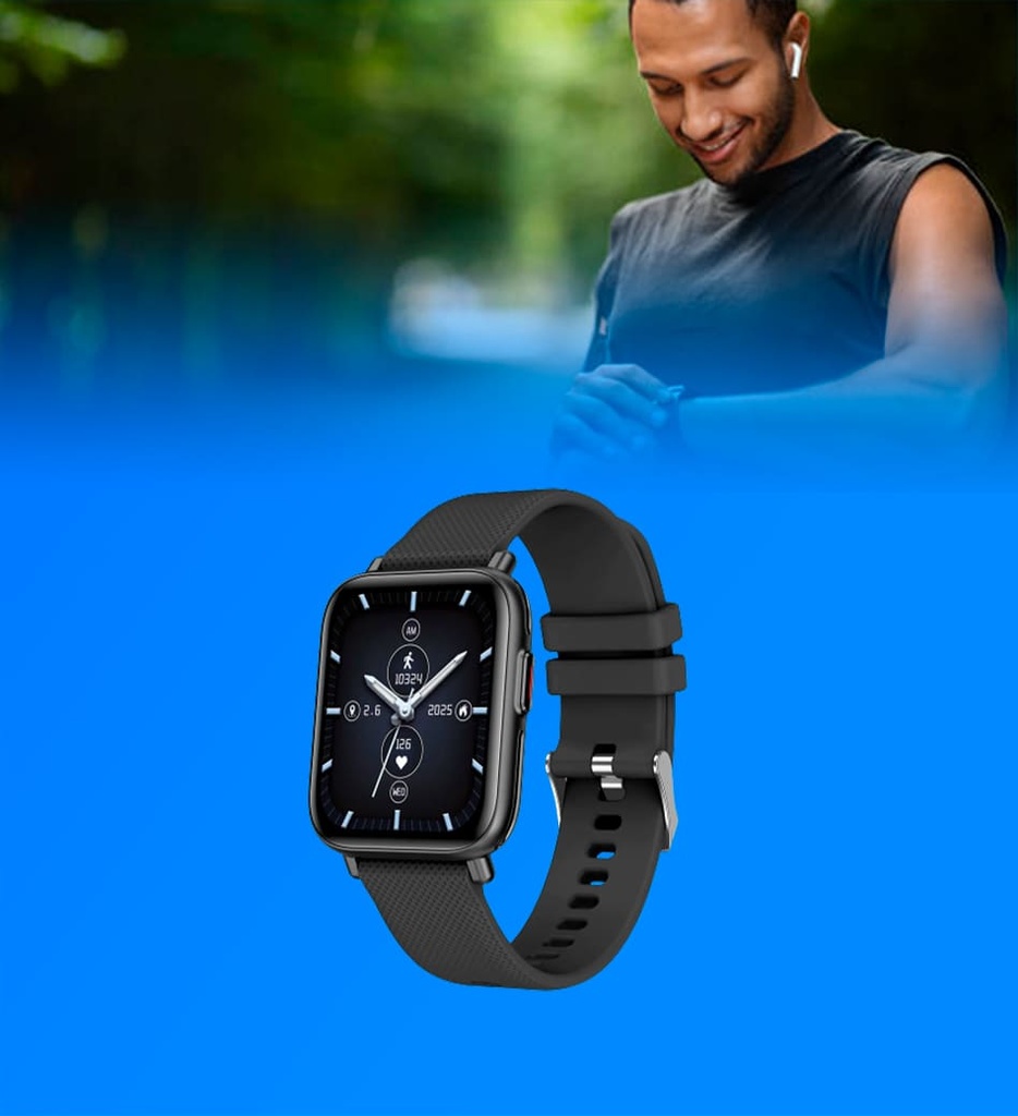 Reloj Inteligente Argom ARG-WT-6050BK Skeiwatch S50 Color Negro