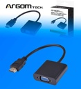 Cable Adaptador Argom ARG-CB-0055 HDMI Macho a VGA Hembra 15cm