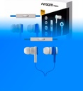 Audifonos Argom ARG-HS-0595L Ultimate Sound Effects con Microfono Cable Plano Color Azul