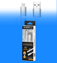 Cable Argom ARG-CB-0058 2 en 1 USB a Micro USB y Lightning