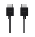 Belkin Ultra High Speed - Cable HDMI - HDMI (M) a HDMI (M) - 2 m - blindado de dos capas - negro
