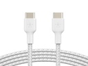 Belkin BOOST CHARGE - Cable USB - USB-C (M) a USB-C (M) - 1 m - blanco
