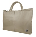 Klip Xtreme - Notebook carrying case and handbag - 15.6" - 1680D nylon - Beige