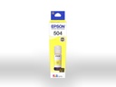 Epson 504 - 70 ml - amarillo - original - recarga de tinta - para EcoTank L4150, L6161, L6171, L6191