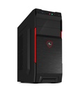 Xtech - Desktop - ATX - Black and red - 600W PS XTQ-214