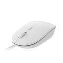 Klip Xtreme - Mouse - USB - Wired - Classic white - 4 buttons 1600dpi