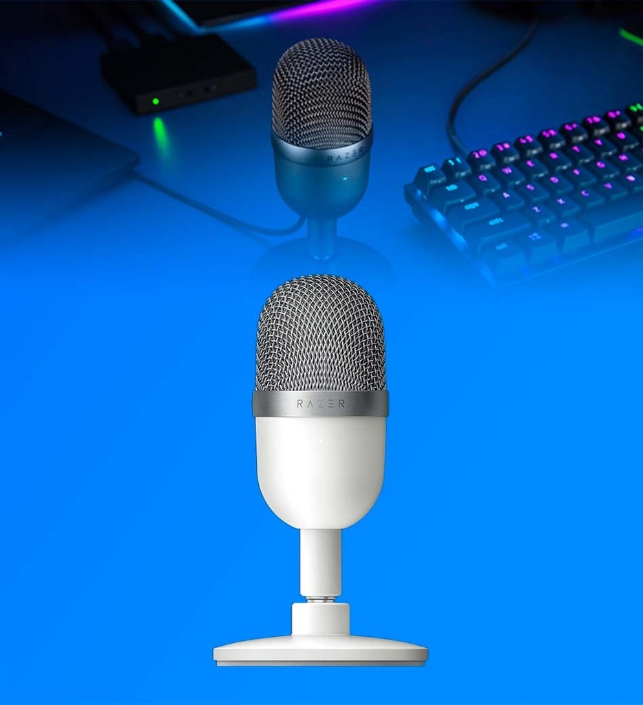 Razer Seiren Mini - Micrófono - USB - mercurio