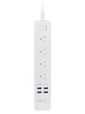 Nexxt - Solutions Connectivity - wireless 4 outlet - Conexión Wi-Fi - 4 toma corriente - 4 puertos USB de carga - Compatible  con Amazon Alexa y Google Asistant - 1875W de potencia máxim