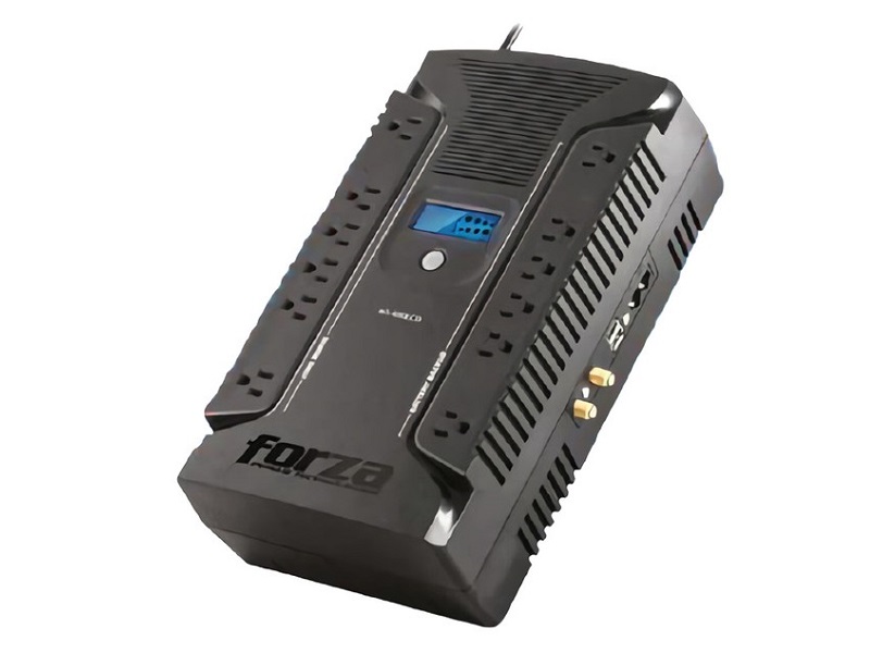 Forza HT Series HT-1000LCD - UPS - CA 120 V - 500 vatios - 1000 VA 9 Ah - conectores de salida: 12