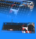 Teclado Xtech XTK-M401CA Marvel Captain America USB Español