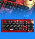 Teclado Xtech XTK-M401IM Marvel Iron Man USB Español