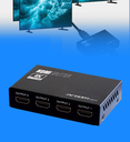 Splitter Argom ARG-AV-5114 4 Salidas HDMI 4K HD