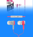 Auriculares Argom ARG-HS-0595K Ultimate Sound Effects con Microfono Color Rosado