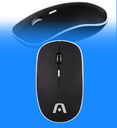 Mouse Argom ARG-MS-0031BK 2.4GHz Inalambrico 800/1600 DPI Color Negro