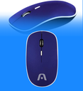Mouse Argom ARG-MS-0031BL 2.4GHz Inalambrico 800/1600 DPI Color Azul