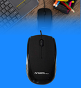 Mouse Argom ARG-MS-0014B USB 800 DPI Optico 3D Color Negro