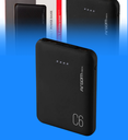 Cargador Portatil Argom ARG-PB-1136BK C6 6000MAH Color Negro