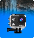 Camara de Accion Argom ARG-AC-9180BK Epic 80 4K Ultra HD Con Control Remoto y Accesorios