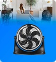 Ventilador Taurus Rush 2 en 1 Piso y Pared 130W 20" 130W EcoJet