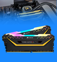 Memoria RAM Corsair CMW16GX4M2C3200C16-TUF Vengeance RGB Pro 16GB DDR4 (2x8GB) 3200MHz PC