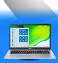 Laptop Acer Aspire 5 A517-52-70K8 Core i7-1165G7 512GB SSD 8GB RAM 17.3" 1920x1080 WIN10 Color Plateado Seminueva