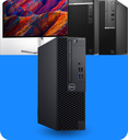 CPU Dell Optiplex 3060 Torre Core I5 8va Gen 8GB RAM 500GB HDD + 256GB SSD Seminuevo