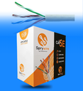 Cable UTP Sprywire Cat 5E CCA Para Interior Bobina 305 Metros