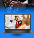 Laptop Dell Inspiron 15 3535 AMD Ryzen 5 7530U 512GB SSD 8GB RAM AMD Radeon Graphics 15.6" 1920x1080 Touchscreen Win11 Color Negro Seminueva