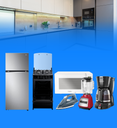 Combo Electrodomésticos 1 - Refrigerador LG + Estufa Indurama + Microondas Whirlpool + Cafetera B+D +Licuadora B+D + Plancha de Ropa B+D