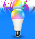 Bombilla Inteligente Tuya PST-WFA19 Smart WiFi Mini RGBCW LED AC 85-265V 9W 900LM E27 16 Millones de colores