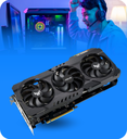 Tarjeta de Video Gaming Asus 90YV0GC0-MTAA00 Nvidia GeForce RTX3060 12GB GDDR6 Aura Sync OC Edition Seminueva