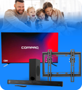 COMBO TV 8 - Televisor Compaq 43" FHD + Sound Bar KSB-301 + Bracket