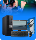 Combo CPU 3 - Dell Optiplex 7060 SFF Core I5 8va Gen 16 RAM+250 SSD+500 HDD